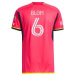 men8217s st. louis city sc njabulo blom adidas red 2023 the spirit kit authentic jersey | San Jose Earthquakes Hats, Jerseys & MLS Apparel