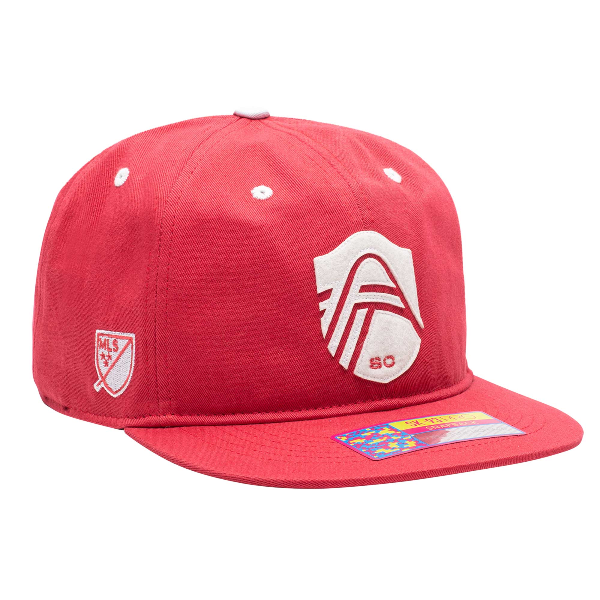 men8217s st. louis city sc red bankroll snapback hat | San Jose Earthquakes Hats, Jerseys & MLS Apparel