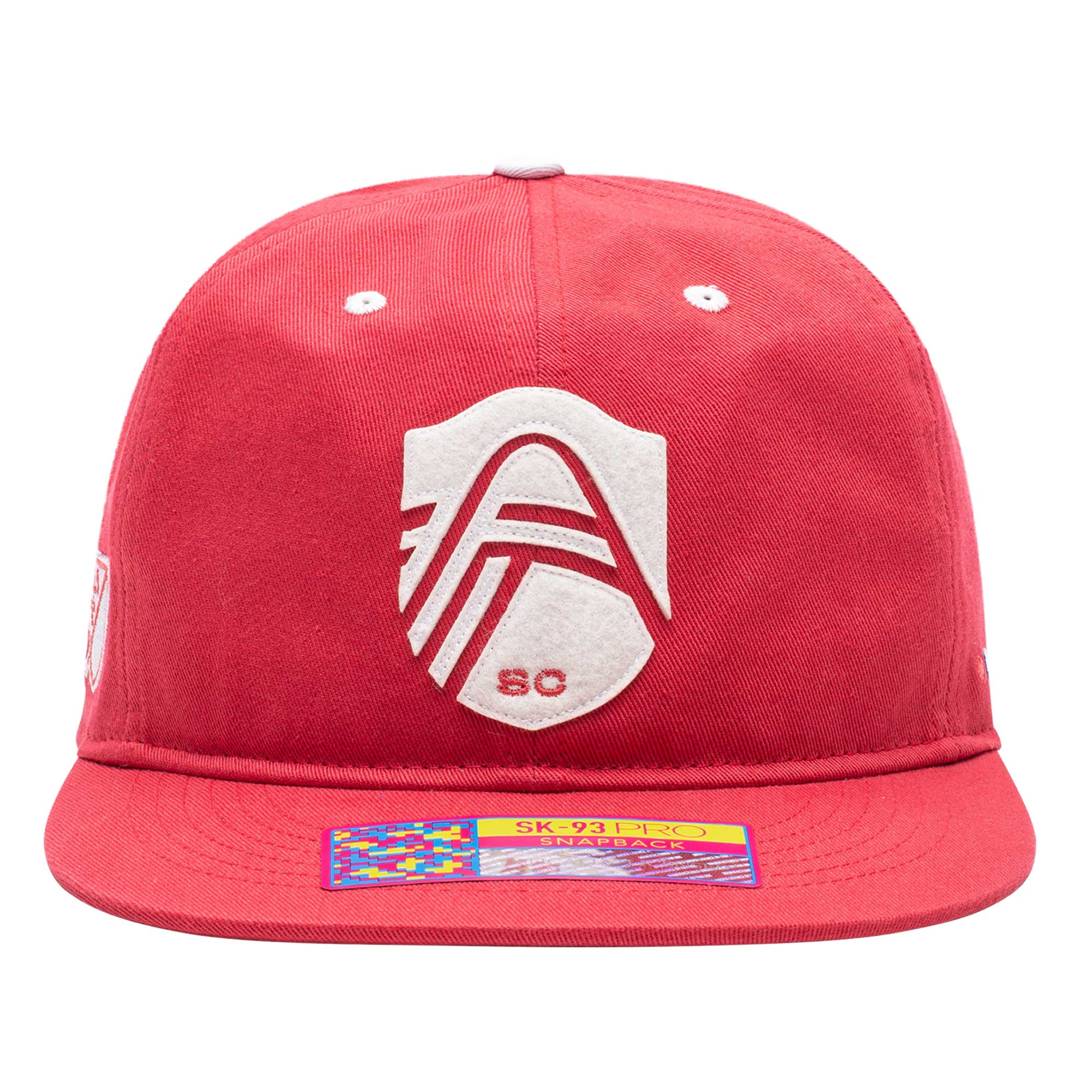 men8217s st. louis city sc red bankroll snapback hat | San Jose Earthquakes Hats, Jerseys & MLS Apparel