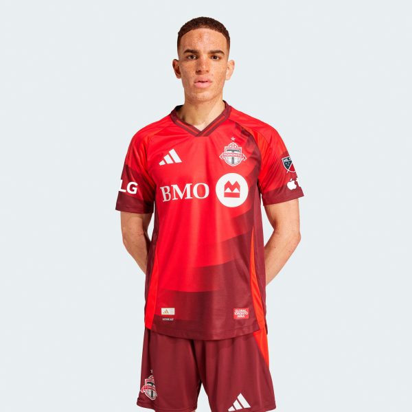 men8217s toronto fc adidas red 2025 club kit authentic jersey | San Jose Earthquakes Hats, Jerseys & MLS Apparel