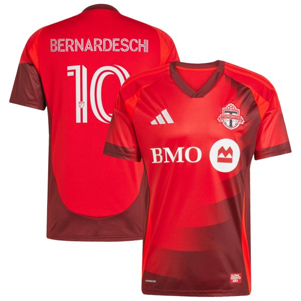 men8217s toronto fc federico bernardeschi adidas red 2025 club kit replica player jersey | San Jose Earthquakes Hats, Jerseys & MLS Apparel
