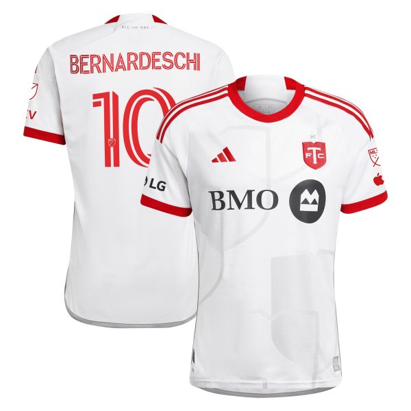 men8217s toronto fc federico bernardeschi adidas white 2024 gta kit authentic player jersey | San Jose Earthquakes Hats, Jerseys & MLS Apparel