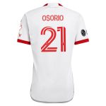 men8217s toronto fc jonathan osorio adidas white 2024 gta kit authentic player jersey | San Jose Earthquakes Hats, Jerseys & MLS Apparel