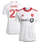 men8217s toronto fc jonathan osorio adidas white 2024 gta kit replica player jersey | San Jose Earthquakes Hats, Jerseys & MLS Apparel