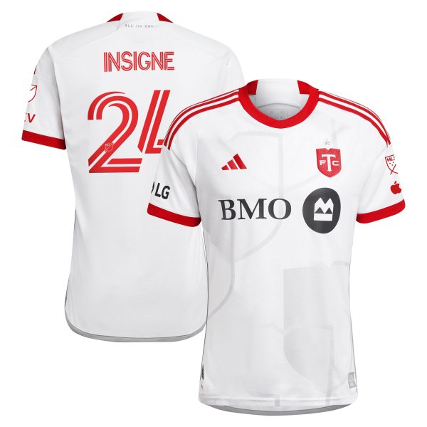 men8217s toronto fc lorenzo insigne adidas white 2024 gta kit authentic player jersey | San Jose Earthquakes Hats, Jerseys & MLS Apparel