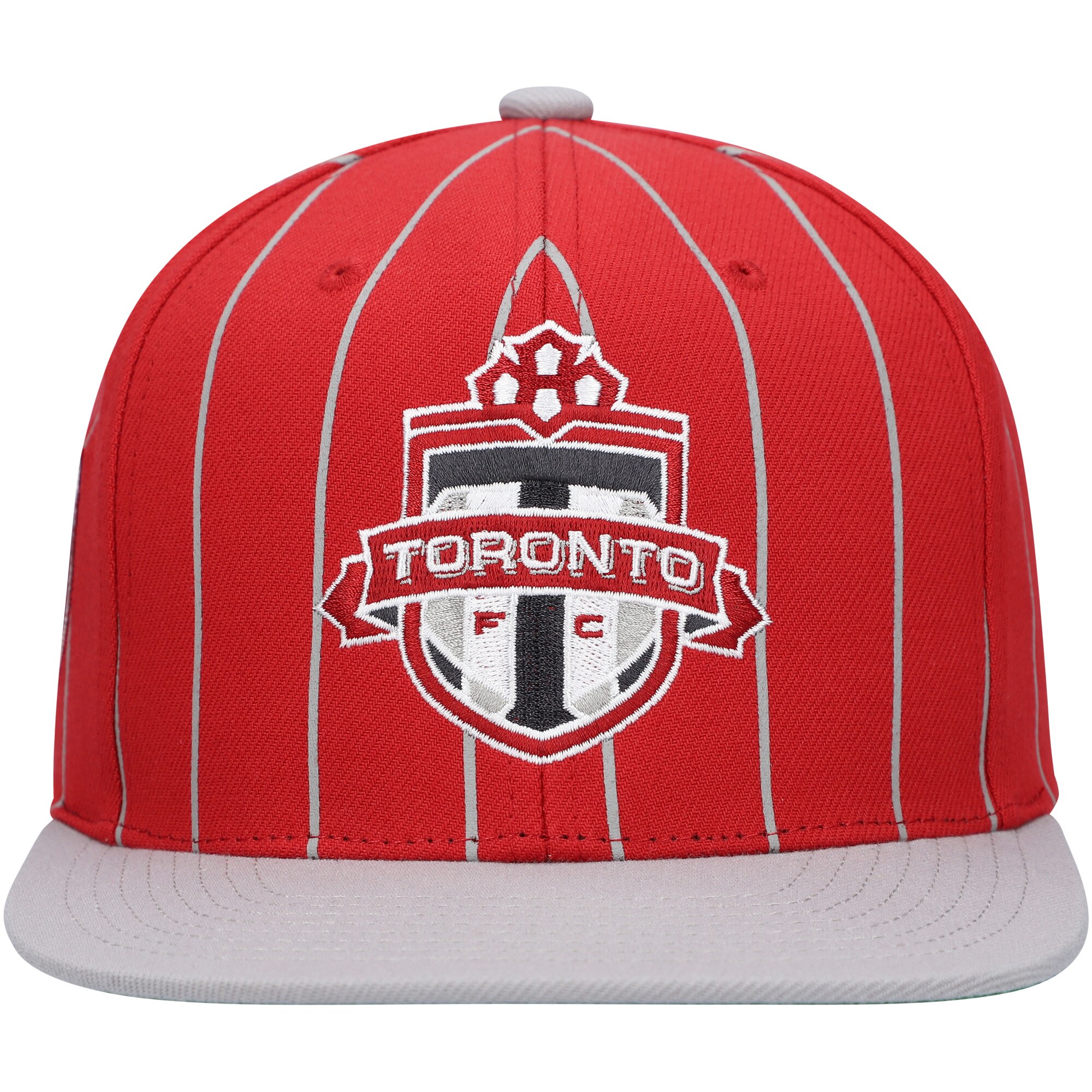 men8217s toronto fc mitchell amp ness red team pin snapback hat | San Jose Earthquakes Hats, Jerseys & MLS Apparel