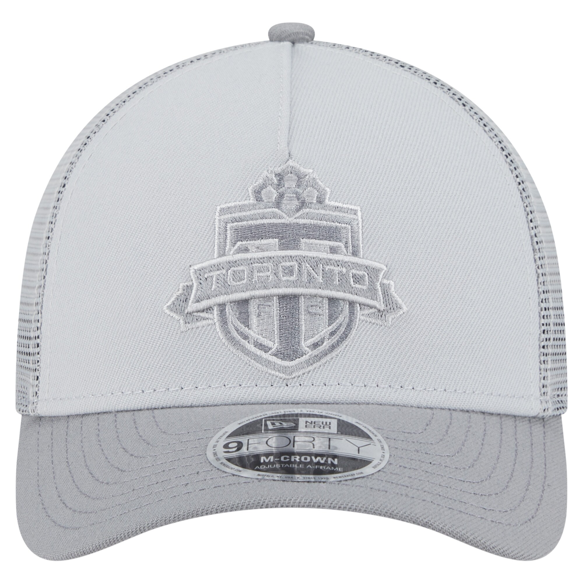 men8217s toronto fc new era gray color pack 9forty a-frame adjustable trucker hat | San Jose Earthquakes Hats, Jerseys & MLS Apparel
