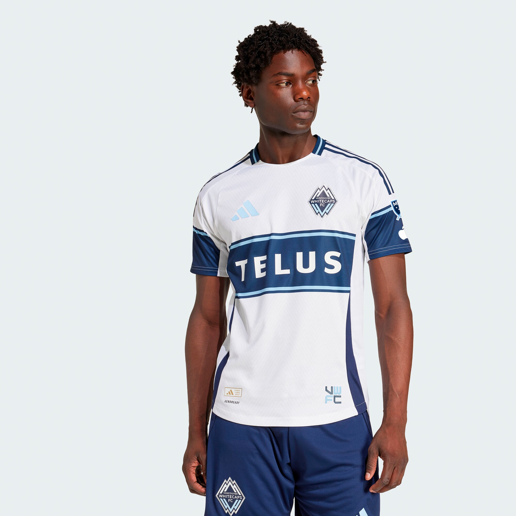 men8217s vancouver whitecaps fc adidas white 2025 the peak authentic jersey | San Jose Earthquakes Hats, Jerseys & MLS Apparel