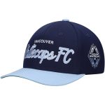 men8217s vancouver whitecaps fc mitchell amp ness deep sea blue team script 2.0 stretch snapback hat | San Jose Earthquakes Hats, Jerseys & MLS Apparel