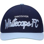 men8217s vancouver whitecaps fc mitchell amp ness deep sea blue team script 2.0 stretch snapback hat | San Jose Earthquakes Hats, Jerseys & MLS Apparel