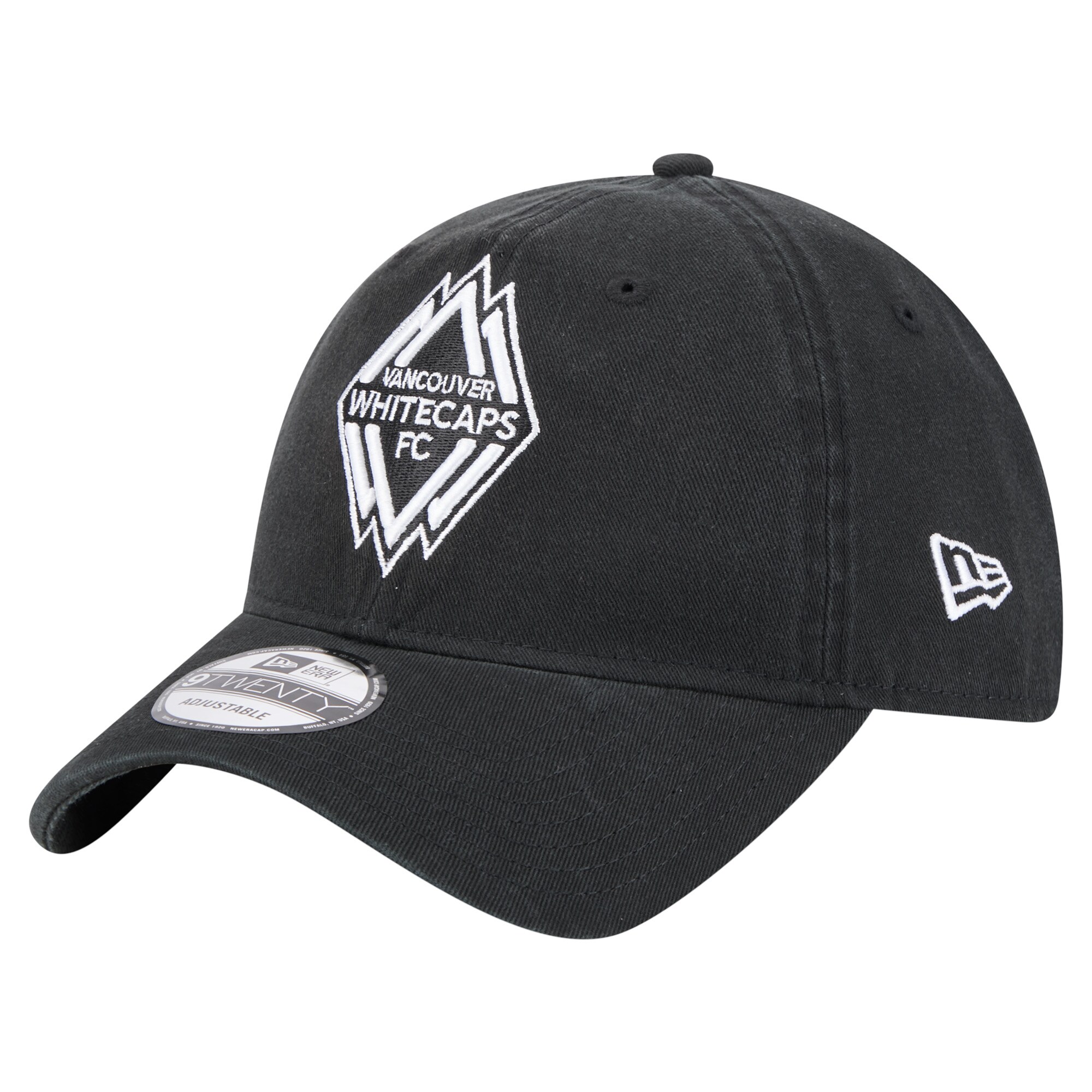 men8217s vancouver whitecaps fc new era black 2025 kickoff 9twenty adjustable hat | San Jose Earthquakes Hats, Jerseys & MLS Apparel