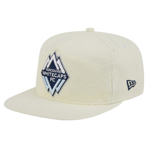 men8217s vancouver whitecaps fc new era cream 2025 kickoff snapback golfer hat | San Jose Earthquakes Hats, Jerseys & MLS Apparel