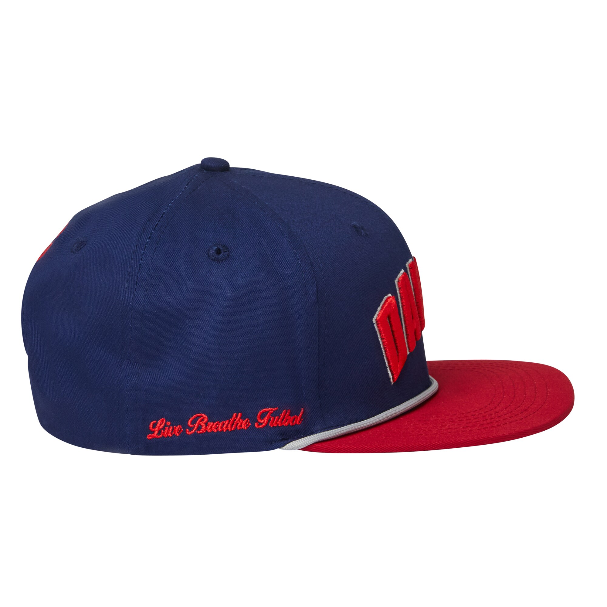 unisex fc dallas live breathe futbol navy snapback hat | San Jose Earthquakes Hats, Jerseys & MLS Apparel