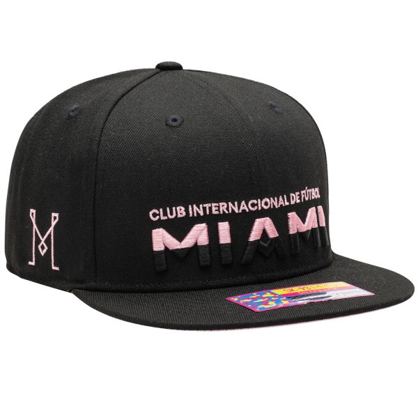 unisex inter miami cf black loyalty snapback hat | San Jose Earthquakes Hats, Jerseys & MLS Apparel