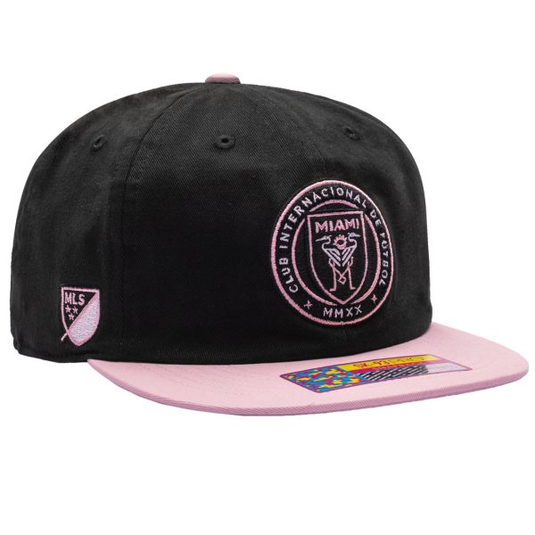 unisex inter miami cf black swingman snapback hat | San Jose Earthquakes Hats, Jerseys & MLS Apparel