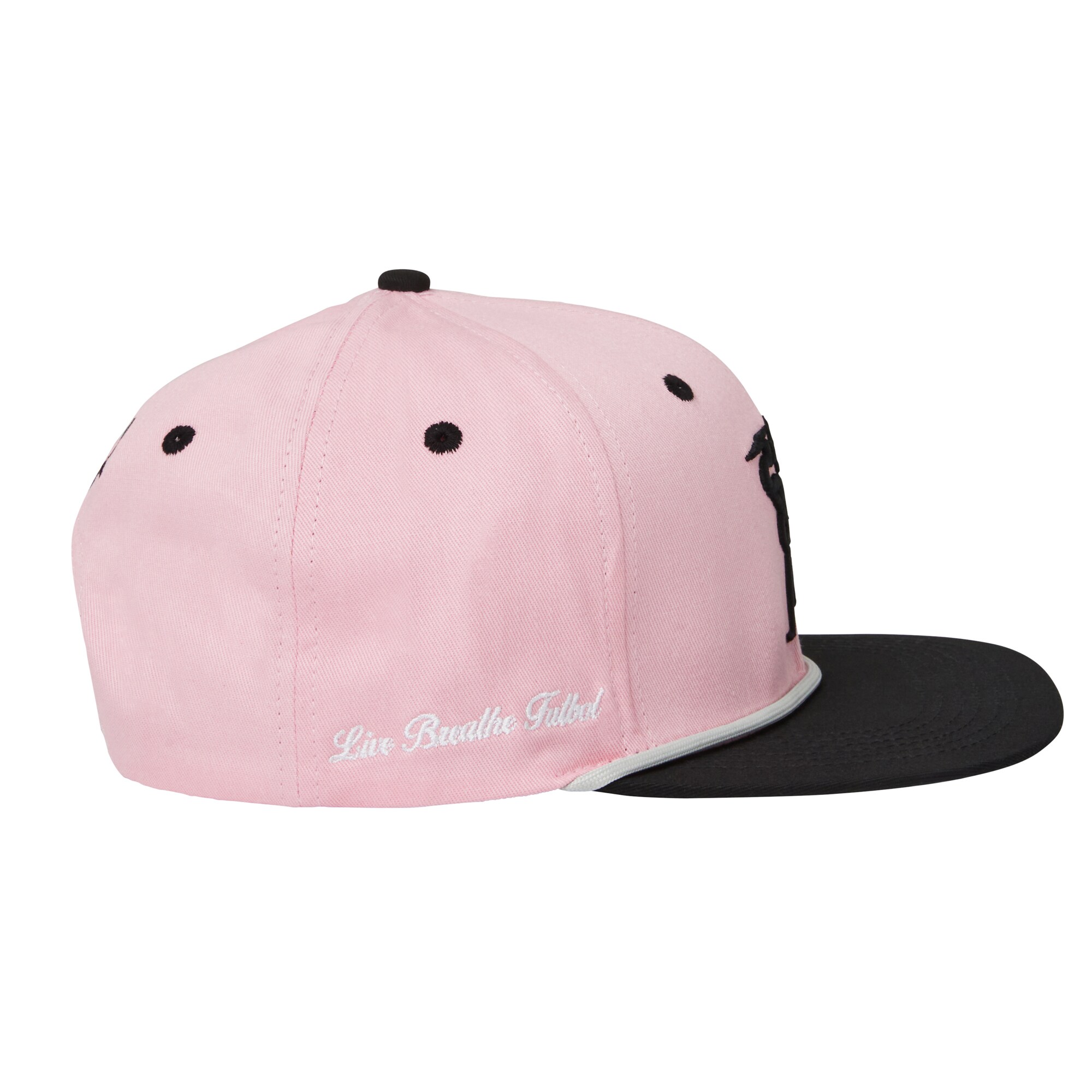 unisex inter miami cf live breathe futbol pink snapback hat | San Jose Earthquakes Hats, Jerseys & MLS Apparel