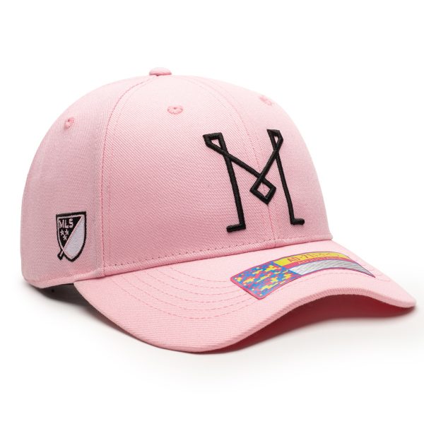 unisex inter miami cf pink adjustable hat | San Jose Earthquakes Hats, Jerseys & MLS Apparel