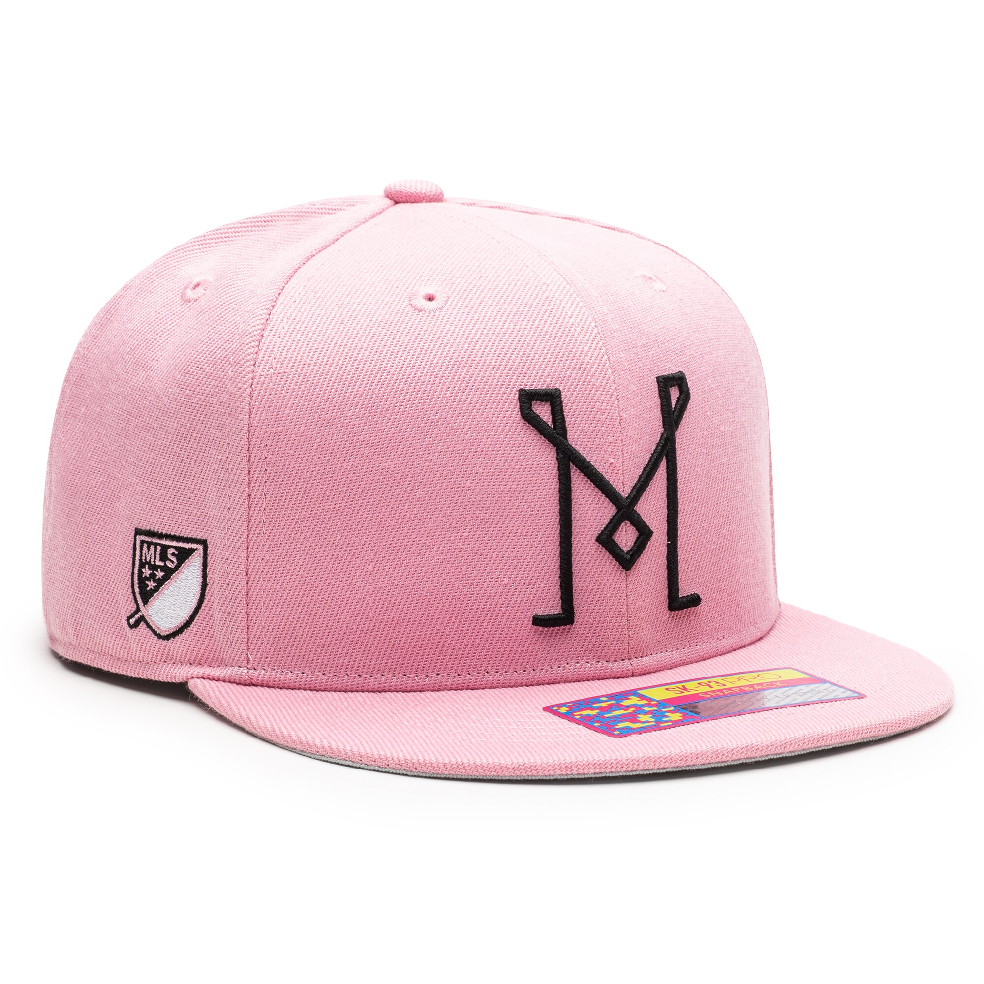 unisex inter miami cf pink dawn snapback hat | San Jose Earthquakes Hats, Jerseys & MLS Apparel