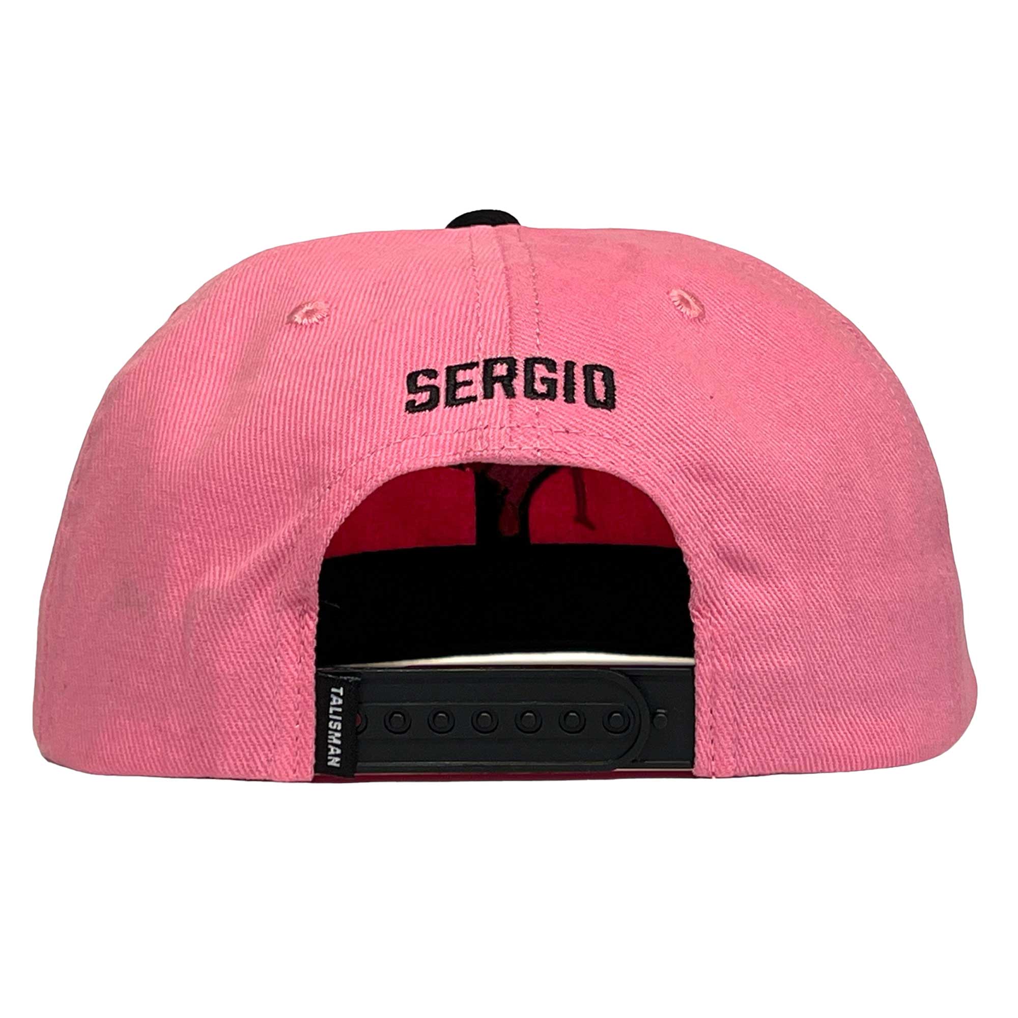 unisex inter miami cf sergio busquets pink player adjustable hat | San Jose Earthquakes Hats, Jerseys & MLS Apparel