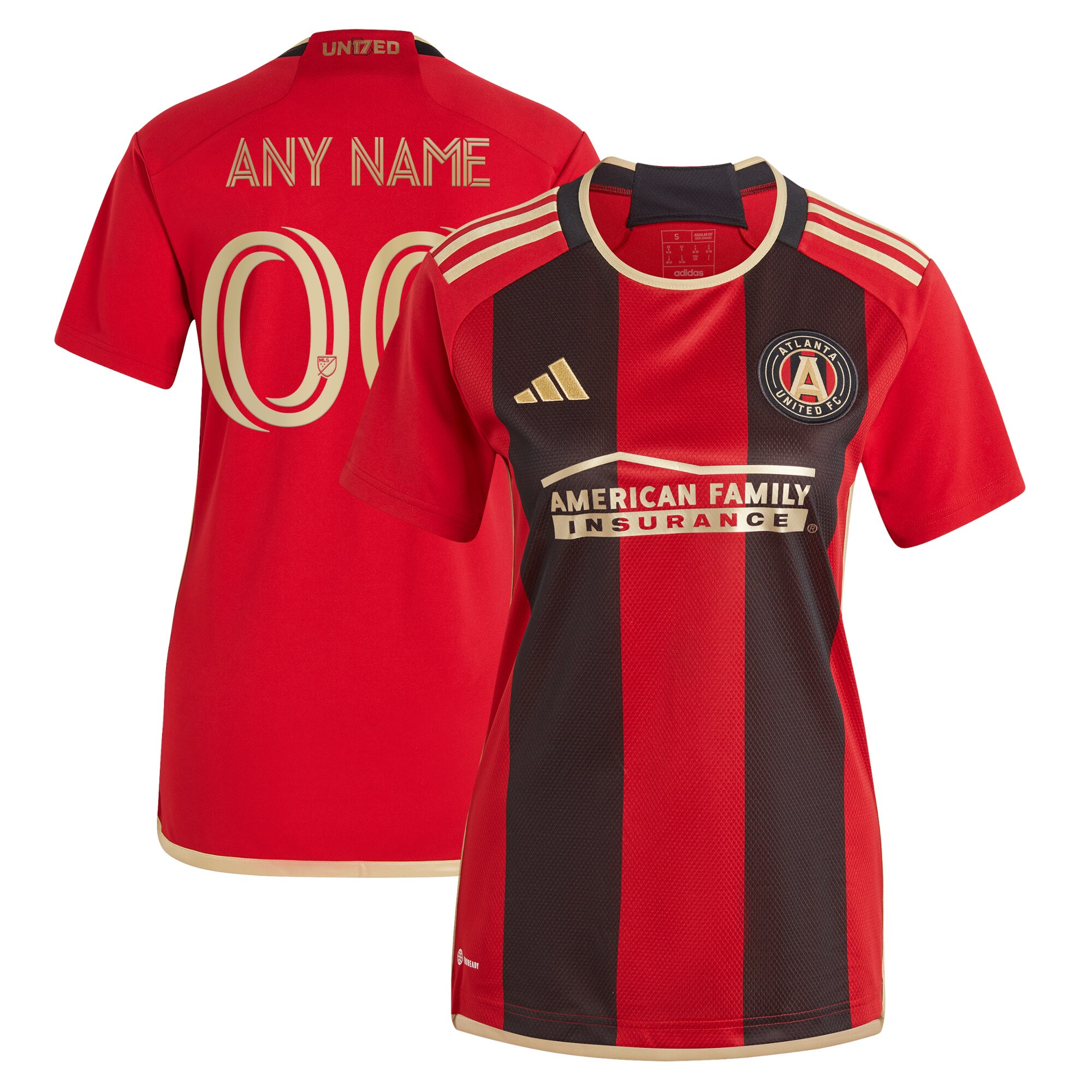 women8217s atlanta united fc adidas black 2023 the 17s8217 kit replica custom jersey | San Jose Earthquakes Hats, Jerseys & MLS Apparel