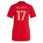 women8217s atlanta united fc adidas black 2023 the 17s8217 kit replica jersey | San Jose Earthquakes Hats, Jerseys & MLS Apparel