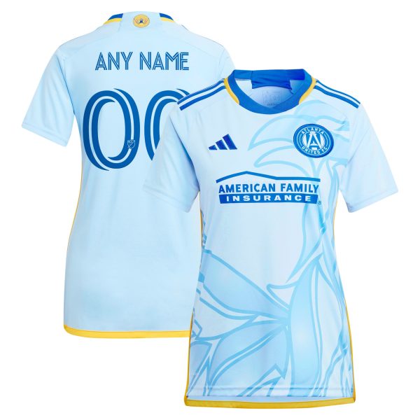 women8217s atlanta united fc adidas light blue 2024 the resurgens kit replica custom jersey | San Jose Earthquakes Hats, Jerseys & MLS Apparel