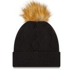women8217s atlanta united fc new era black snowy cuffed knit hat with pom | San Jose Earthquakes Hats, Jerseys & MLS Apparel