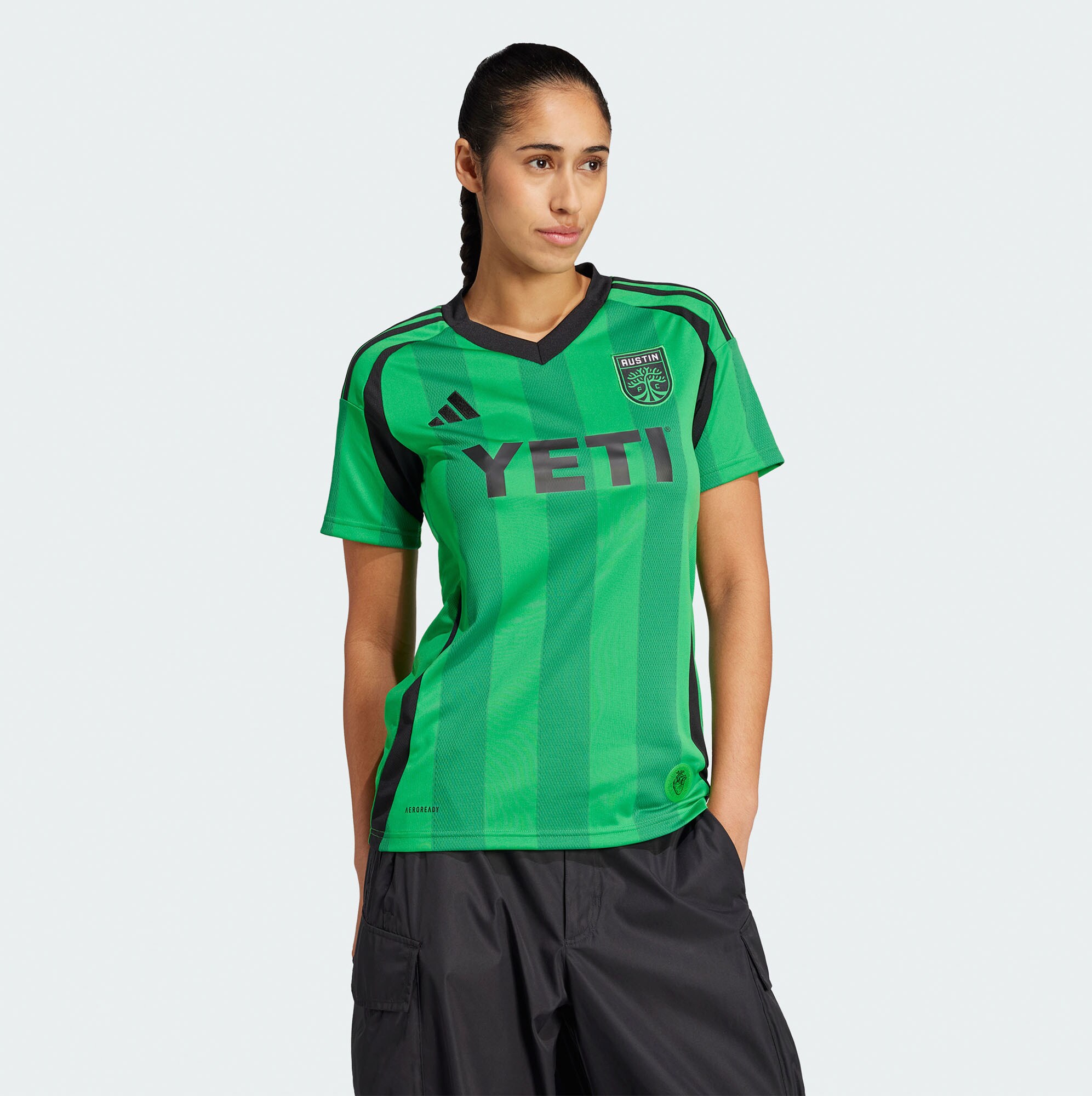 women8217s austin fc adidas green 2025 the heartbeat kit replica jersey | San Jose Earthquakes Hats, Jerseys & MLS Apparel