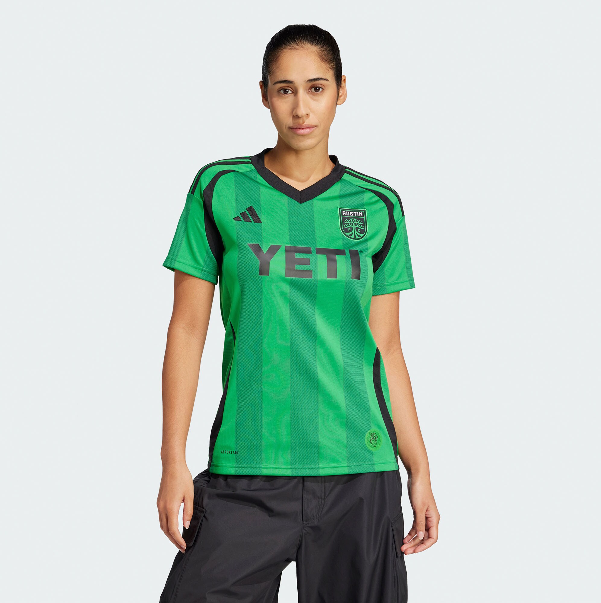 women8217s austin fc adidas green 2025 the heartbeat kit replica jersey | San Jose Earthquakes Hats, Jerseys & MLS Apparel