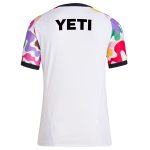 women8217s austin fc adidas white 2023 pride pre-match top | San Jose Earthquakes Hats, Jerseys & MLS Apparel