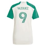 women8217s austin fc brandon vazquez adidas tan 2024 the armadillo kit replica player jersey | San Jose Earthquakes Hats, Jerseys & MLS Apparel