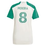 women8217s austin fc daniel pereira adidas tan 2024 the armadillo kit replica player jersey | San Jose Earthquakes Hats, Jerseys & MLS Apparel