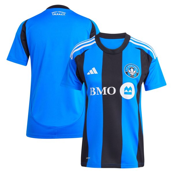 women8217s cf montreal adidas blue 2025 montréal original replica jersey | San Jose Earthquakes Hats, Jerseys & MLS Apparel