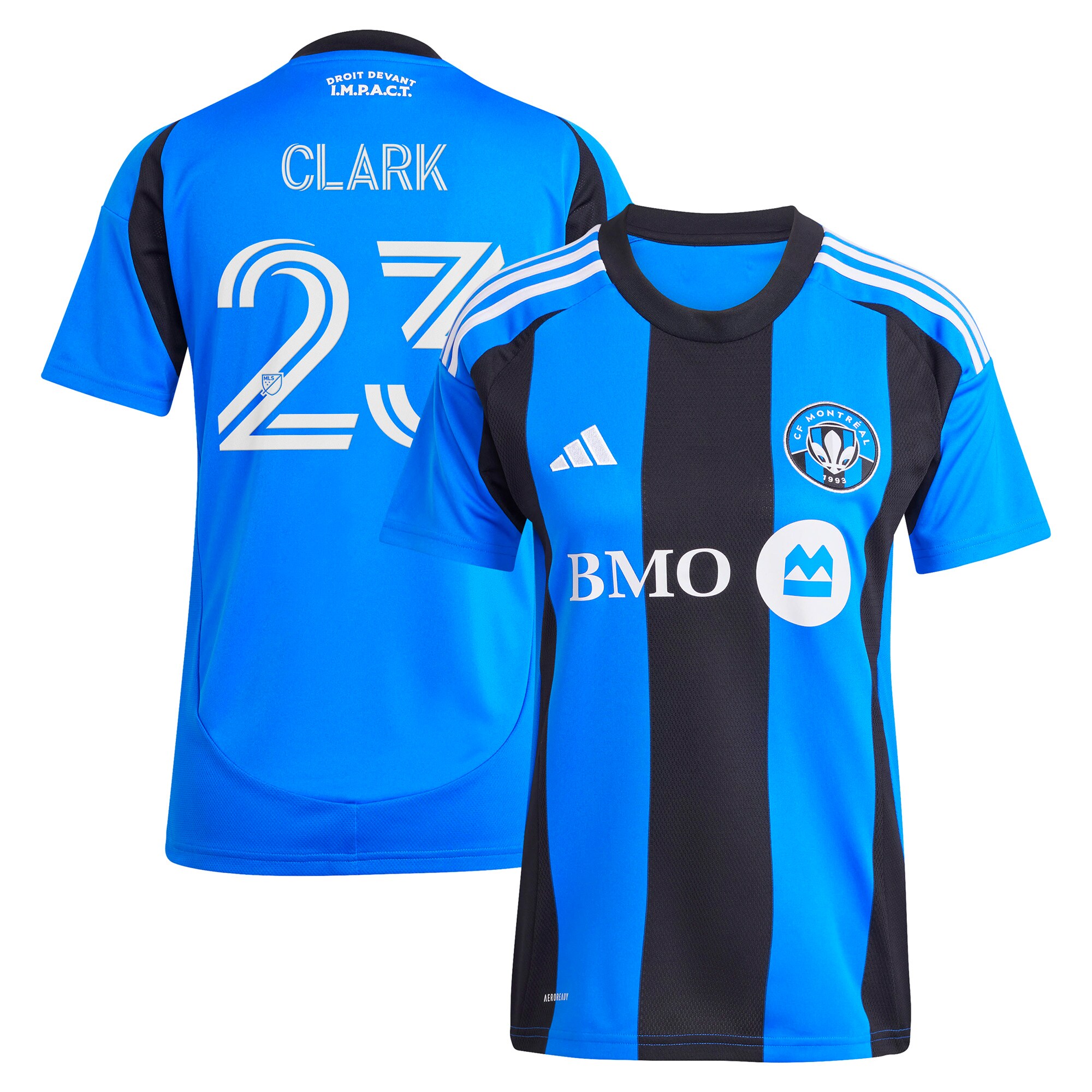 women8217s cf montreal caden clark adidas blue 2025 montréal original replica player jersey | San Jose Earthquakes Hats, Jerseys & MLS Apparel