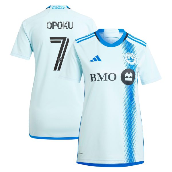 women8217s cf montreal kwadwo opoku adidas light blue 2024 la main replica player jersey | San Jose Earthquakes Hats, Jerseys & MLS Apparel