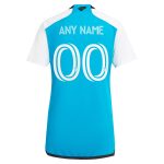 women8217s charlotte fc adidas blue 2024 the carolina kit explore custom replica jersey | San Jose Earthquakes Hats, Jerseys & MLS Apparel