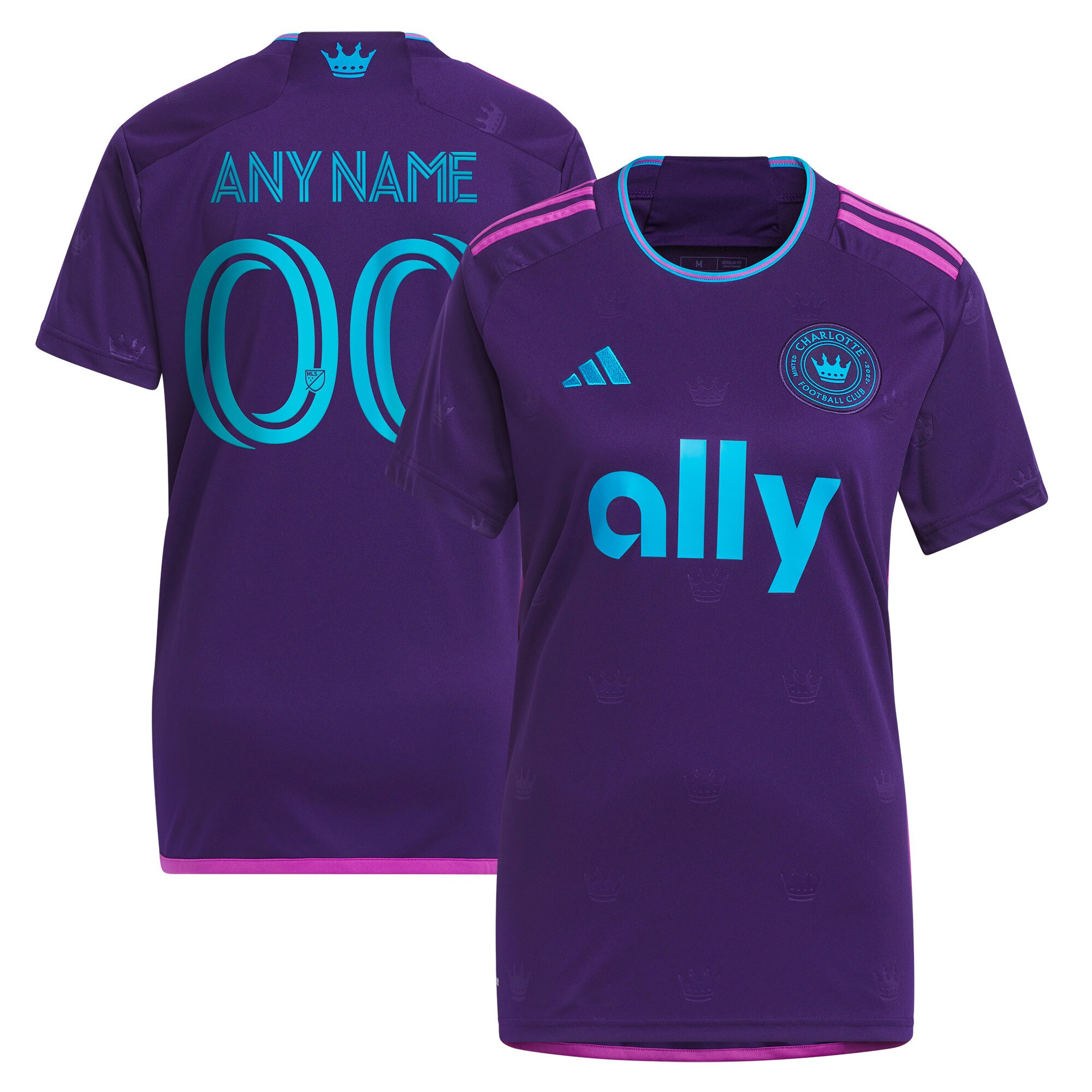 women8217s charlotte fc adidas purple 2023 crown jewel kit replica custom jersey | San Jose Earthquakes Hats, Jerseys & MLS Apparel