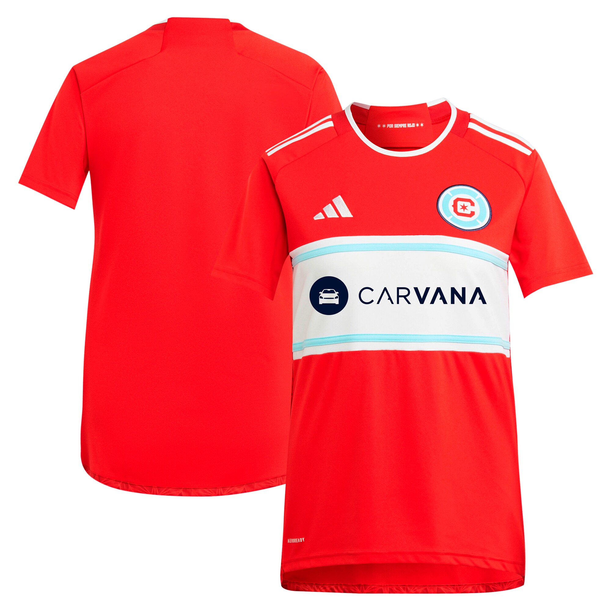 women8217s chicago fire adidas red 2024 return to red replica jersey | San Jose Earthquakes Hats, Jerseys & MLS Apparel