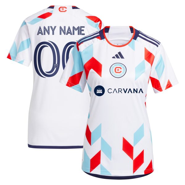 women8217s chicago fire adidas white 2024 a kit for all replica custom jersey | San Jose Earthquakes Hats, Jerseys & MLS Apparel