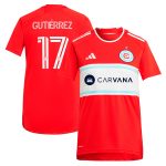 women8217s chicago fire brian gutierrez adidas red 2024 return to red replica player jersey | San Jose Earthquakes Hats, Jerseys & MLS Apparel