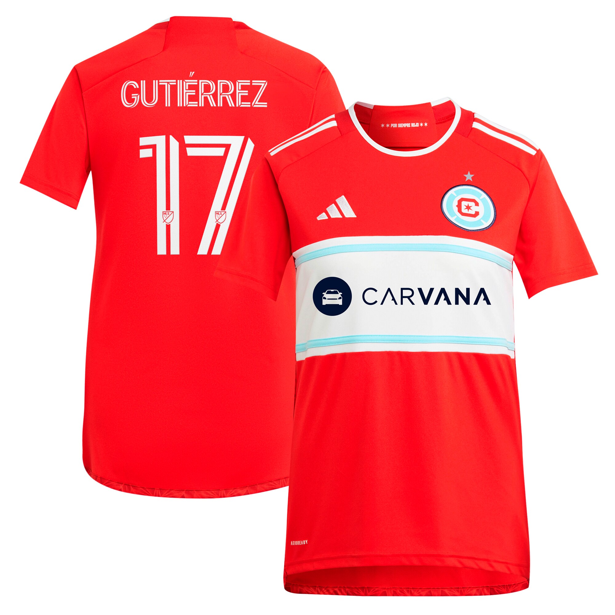 women8217s chicago fire brian gutierrez adidas red 2024 return to red replica player jersey | San Jose Earthquakes Hats, Jerseys & MLS Apparel