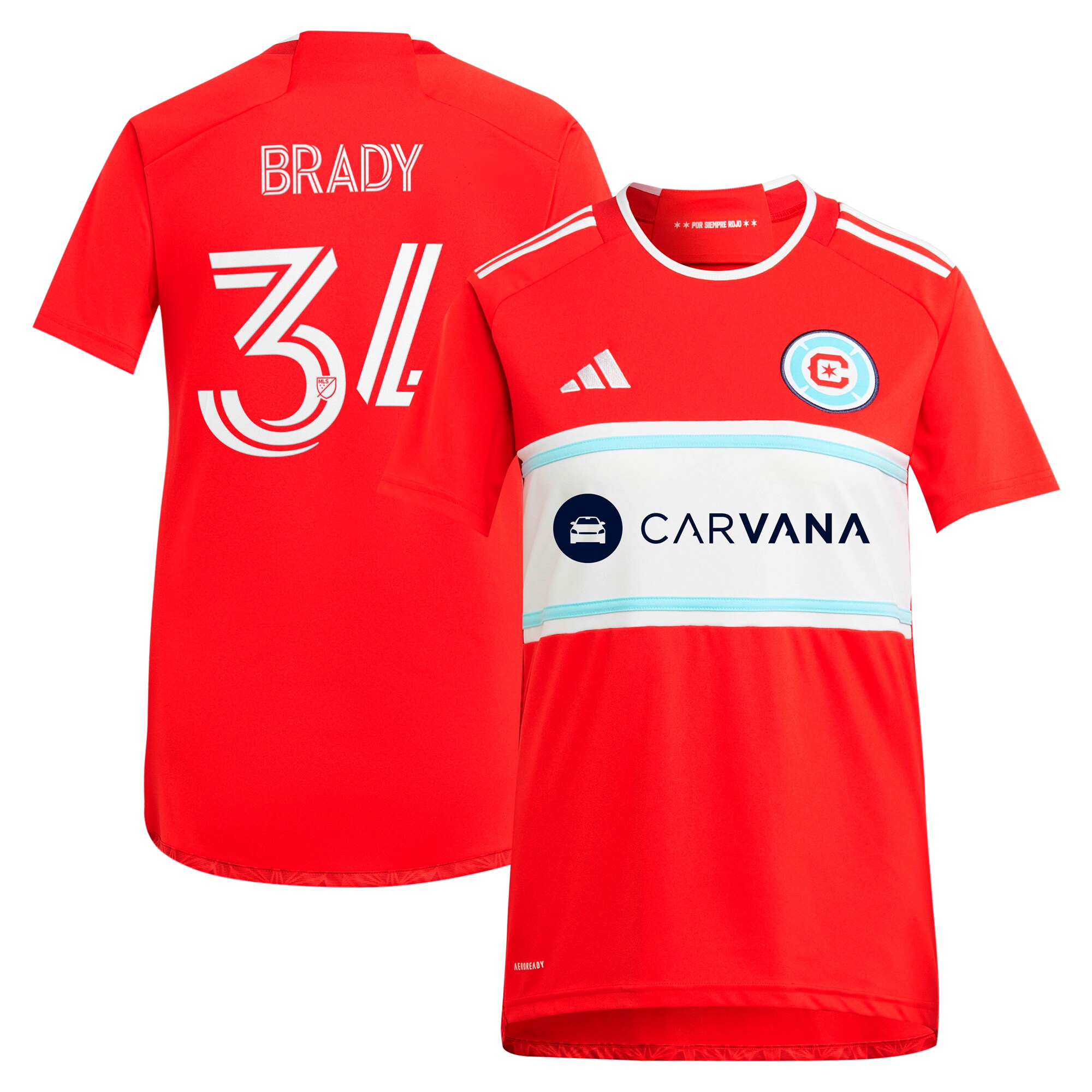 women8217s chicago fire chris brady adidas red 2024 return to red replica player jersey | San Jose Earthquakes Hats, Jerseys & MLS Apparel