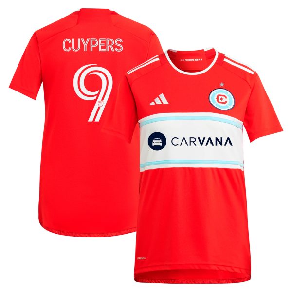 women8217s chicago fire hugo cuypers adidas red 2024 return to red replica player jersey | San Jose Earthquakes Hats, Jerseys & MLS Apparel