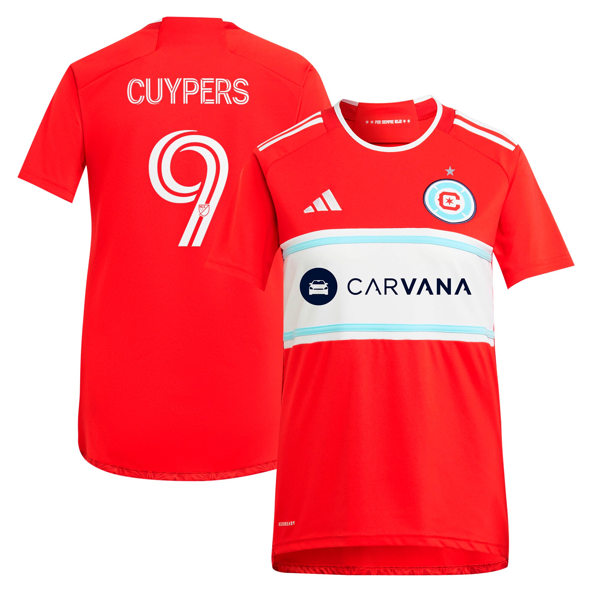 women8217s chicago fire hugo cuypers adidas red 2024 return to red replica player jersey | San Jose Earthquakes Hats, Jerseys & MLS Apparel