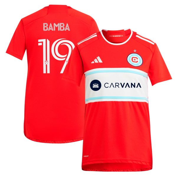 women8217s chicago fire jonathan bamba adidas red 2024 return to red replica player jersey | San Jose Earthquakes Hats, Jerseys & MLS Apparel