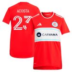 women8217s chicago fire kellyn acosta adidas red 2024 return to red replica player jersey | San Jose Earthquakes Hats, Jerseys & MLS Apparel