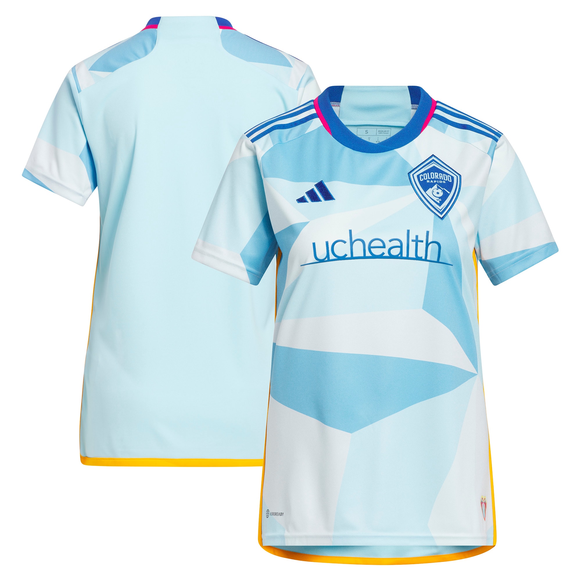 women8217s colorado rapids adidas light blue 2023 new day kit replica jersey | San Jose Earthquakes Hats, Jerseys & MLS Apparel