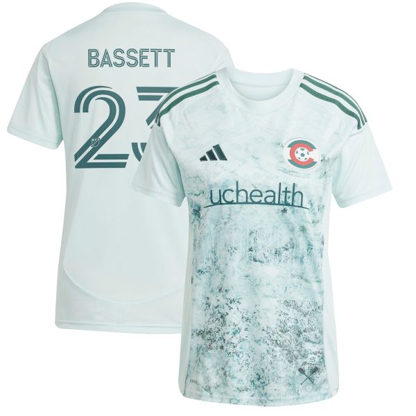 women8217s colorado rapids cole bassett adidas green 2025 headwaters replica player jersey | San Jose Earthquakes Hats, Jerseys & MLS Apparel