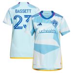 women8217s colorado rapids cole bassett adidas light blue 2023 new day kit replica jersey | San Jose Earthquakes Hats, Jerseys & MLS Apparel
