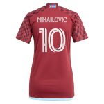 women8217s colorado rapids djordje mihailovic adidas burgundy 2024 one flag kit replica player jersey | San Jose Earthquakes Hats, Jerseys & MLS Apparel
